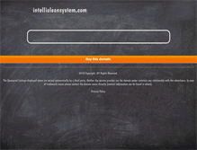 Tablet Screenshot of intellicleansystem.com